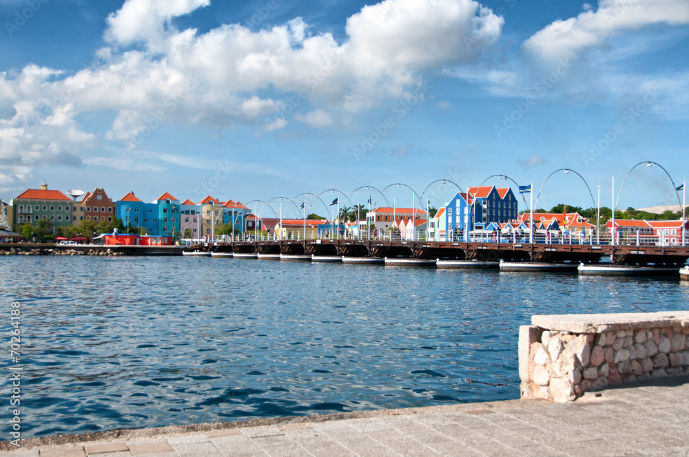 Scenic view of Willemstad waterfront