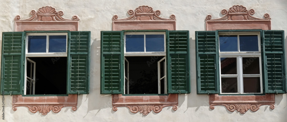 Obraz premium Drei Fenster