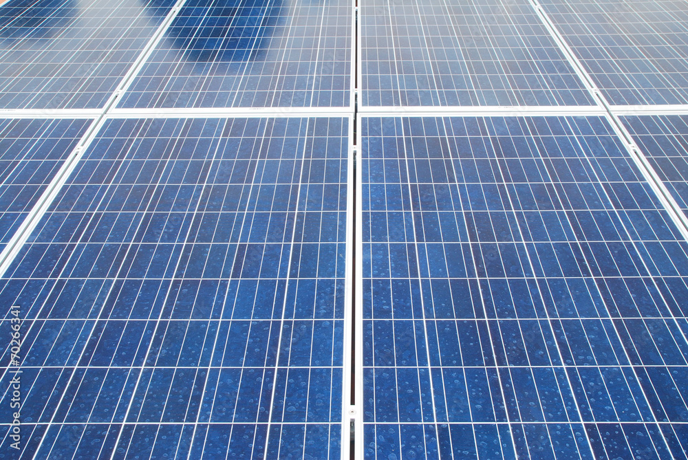 Array of photovoltaic panels