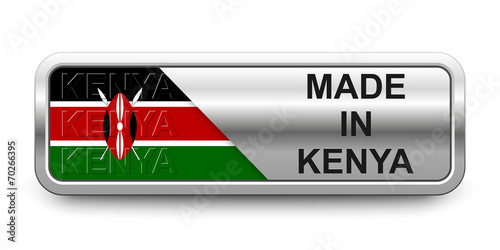 Made in Kenya Button