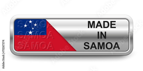 Made in Samoa Button
