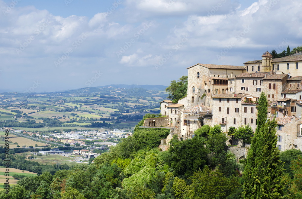 View from the town of Orvieto