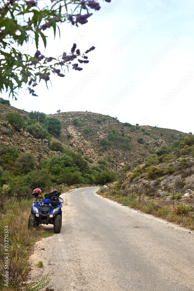 Quad Tour in den Gebirgen auf Kreta