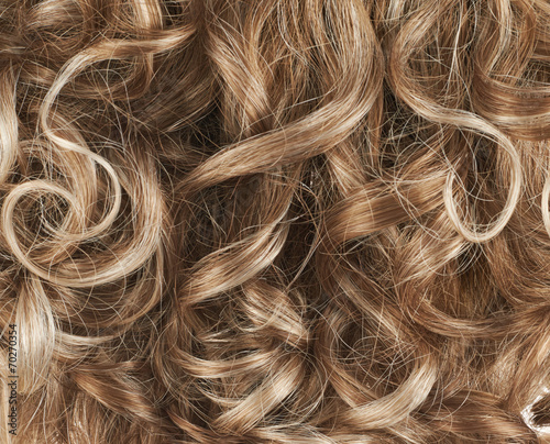 Fototapeta Hair fragment as a background composition