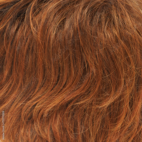 Hair fragment as a background composition