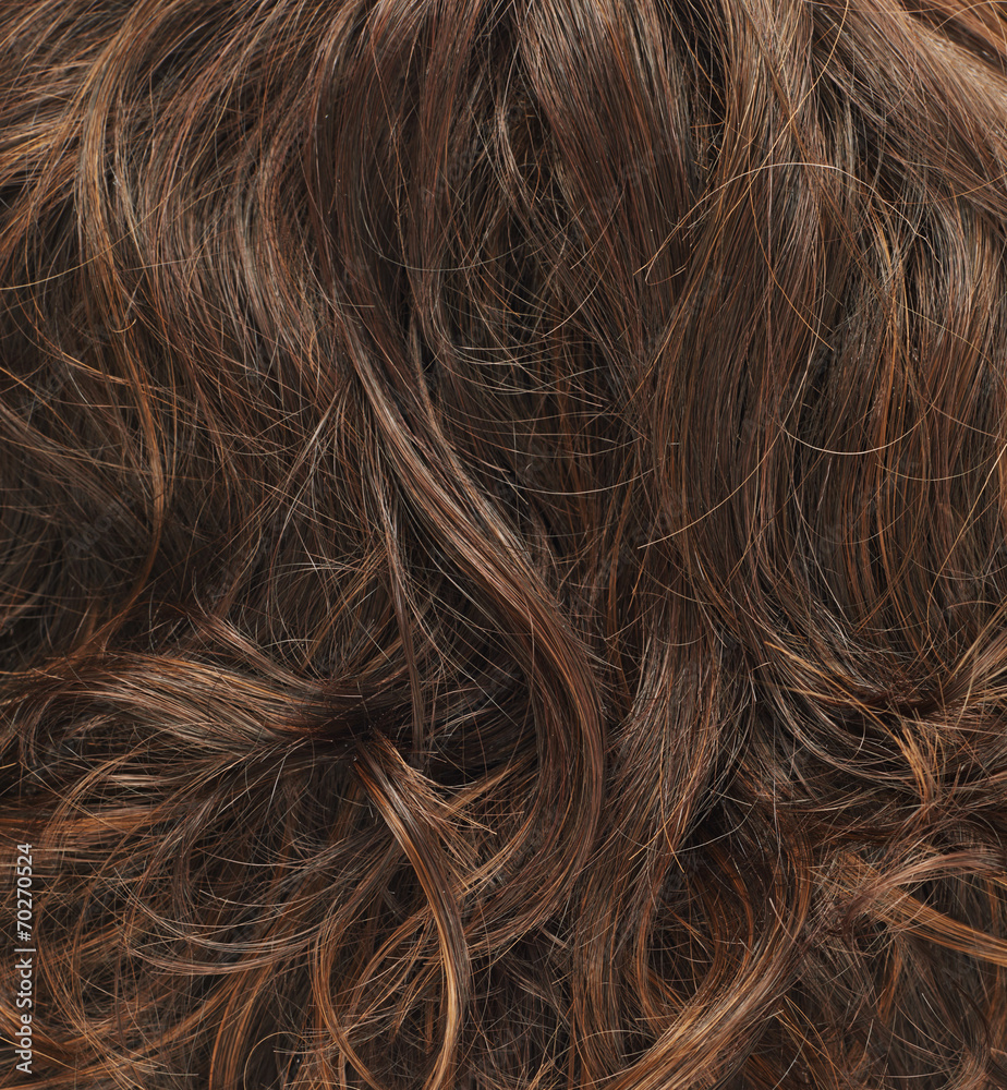 Fototapeta premium Hair fragment as a background composition