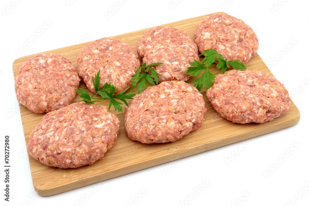 raw minced meat for pork chops raw minced meat for pork chops
