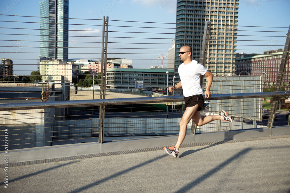 running running