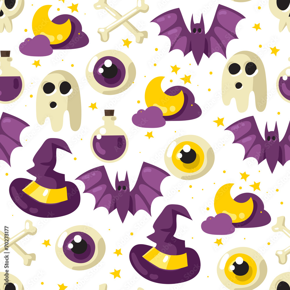 Halloween seamless pattern Halloween seamless pattern