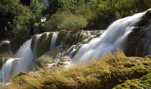 Tableau sur toile Chutes de Krka en Croatie