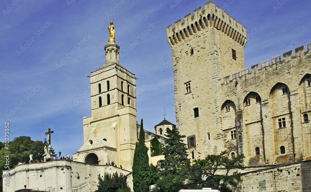 Avignone, Palazzo dei Papi e Notre Dame des Domes