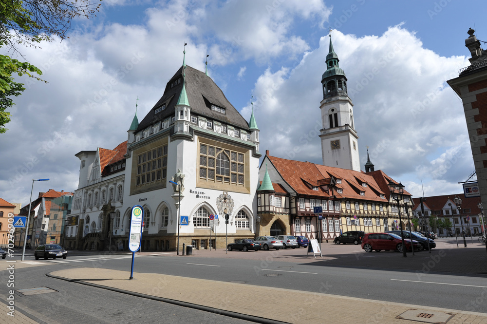 Bomann Museum, Stadtkirche, Stechbahn, Altstadt, Celle