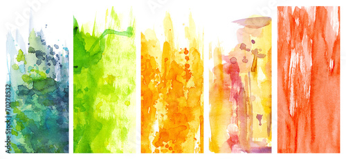 watercolor background mix