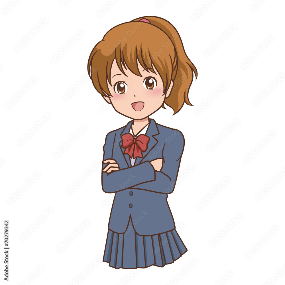 女の子 考える 女の子 考える