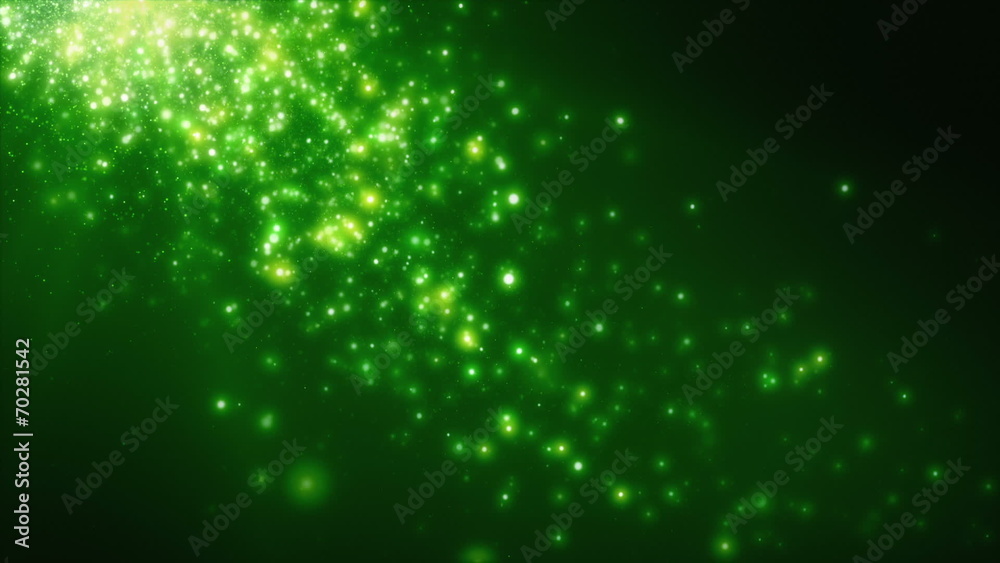 Particles Of Light Green