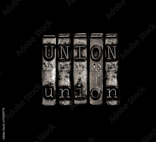 Labor union concept