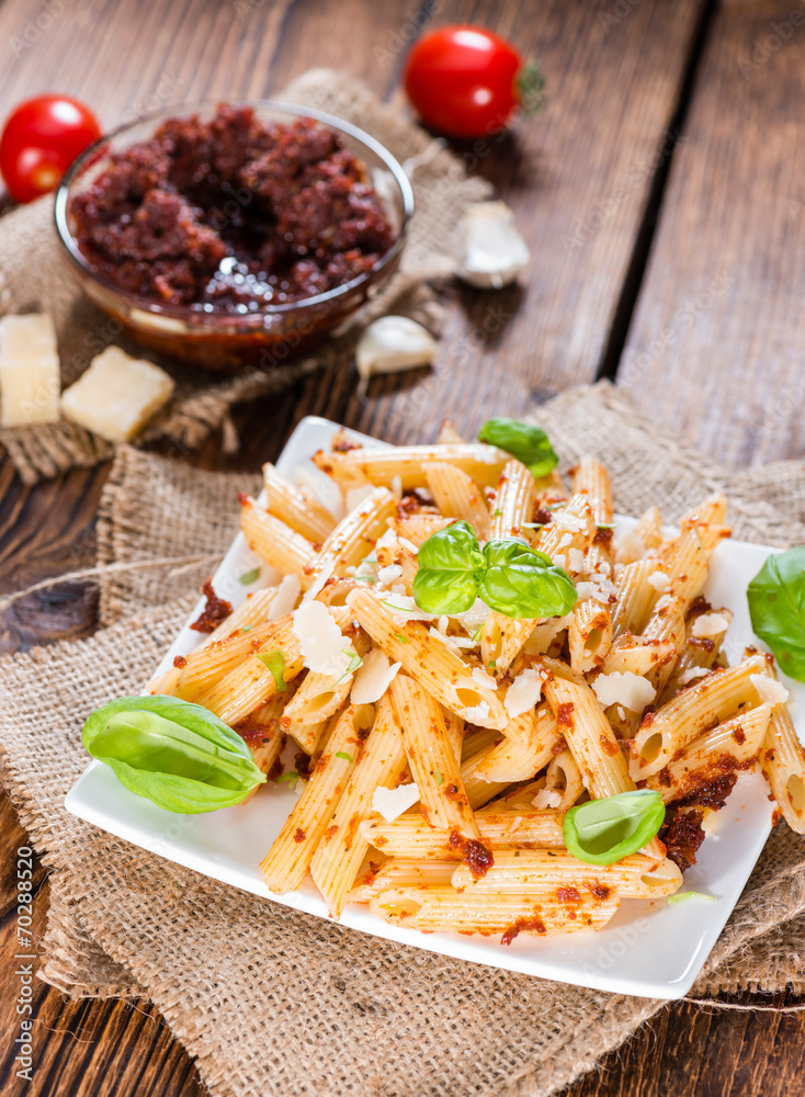 Penne with Tomato Pesto Penne with Tomato Pesto