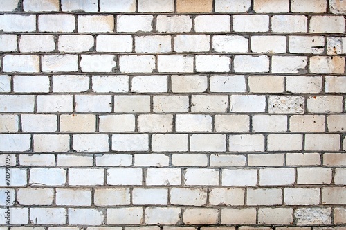 Wall Of White Brick