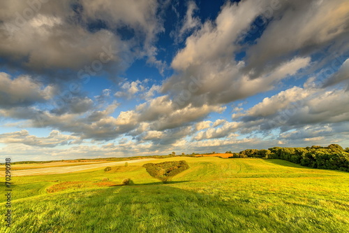 Krajobraz wiejski, Jesień photo