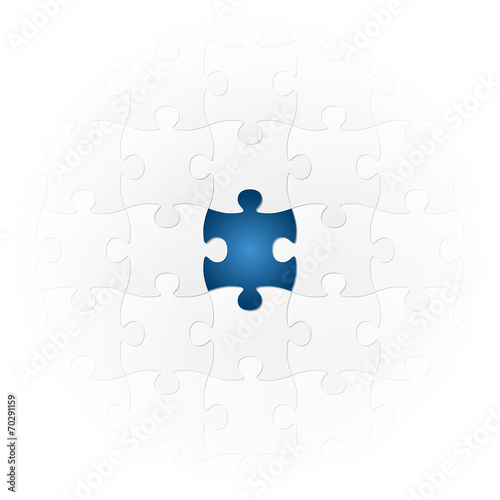Puzzle - besonderes Stück