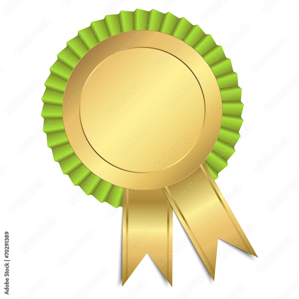 gold button with ribbon gold button with ribbon