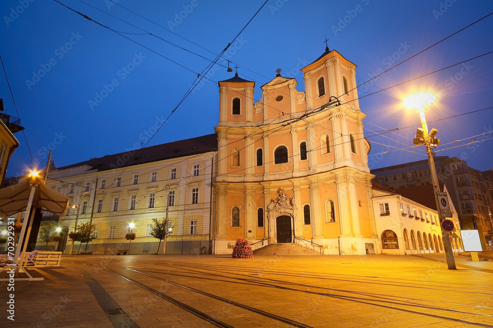 Old town in Bratislava.