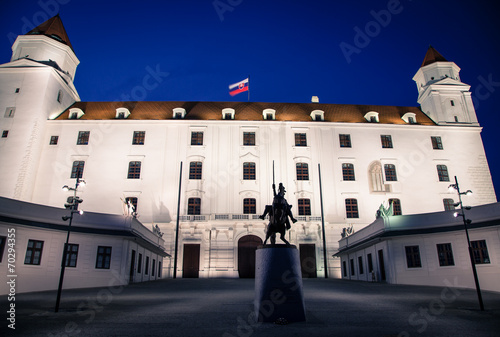 Photography Bratislava castle, Slovakia