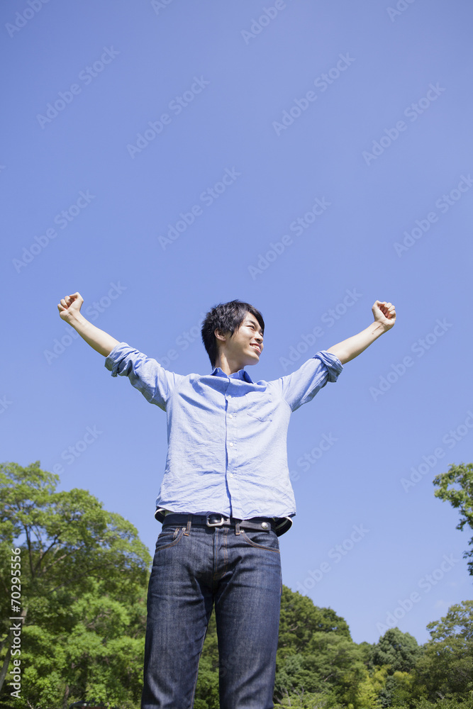 爽やかな青年 爽やかな青年