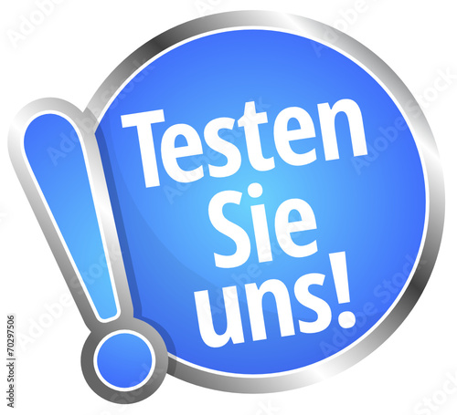 Testen Sie uns!