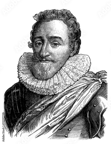 Konstfotografi French King : Henri IV - begining 17th century