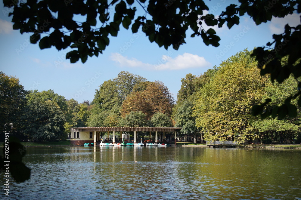 Obraz premium Aachen Hangeweiherpark