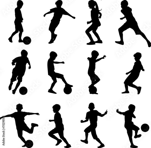 kid playing soccer