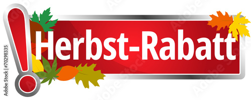 Herbst-Rabatt