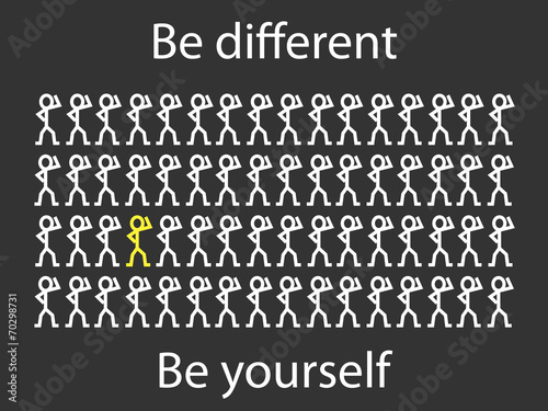 be different