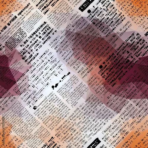 Tapety Imitacja gazety.