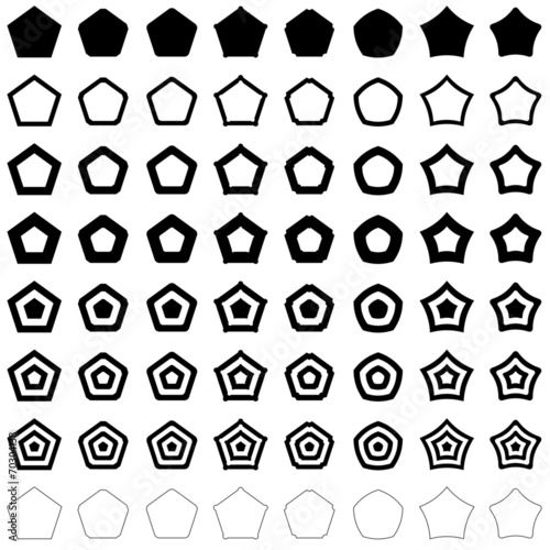 Pentagon set