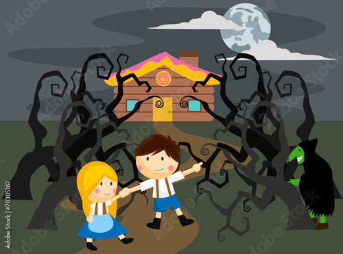 Photography Spooky Hansel and Gretel