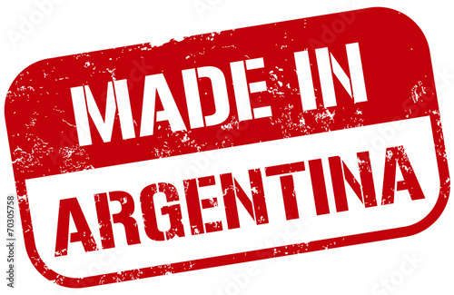 made in argentina stamp