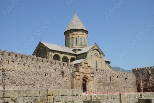 Mtskheta is the historical capital of Georgia photo
