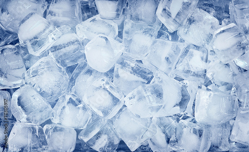 background with ice cubes