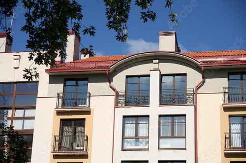 House architural detail,Vilnius photo