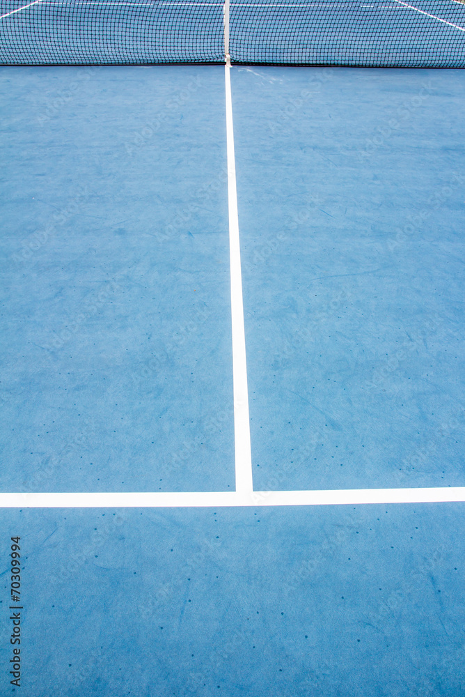 Fototapeta premium Detail of a tennis court