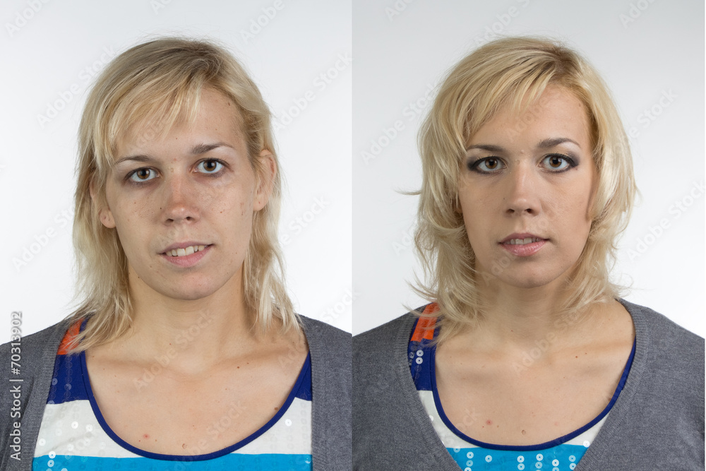 Face comparison. Face comparison