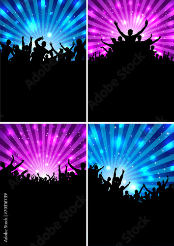 Collection of Music backgrounds