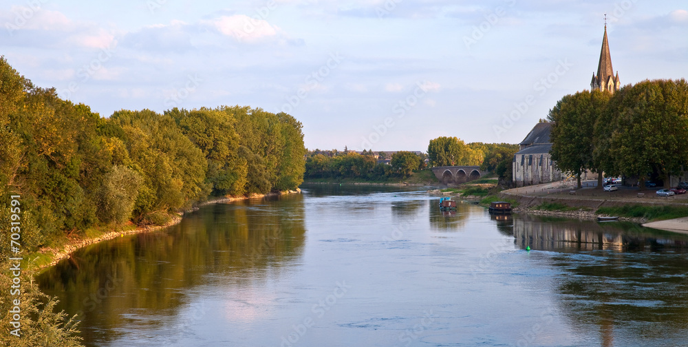 Bord de Loire à Chalonnes