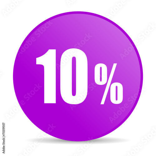 10 percent web icon