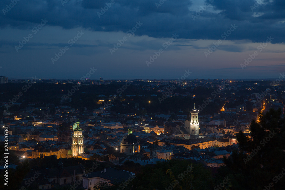 A roofs of Lviv