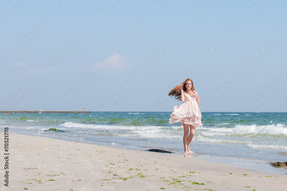 girl on a beach girl on a beach