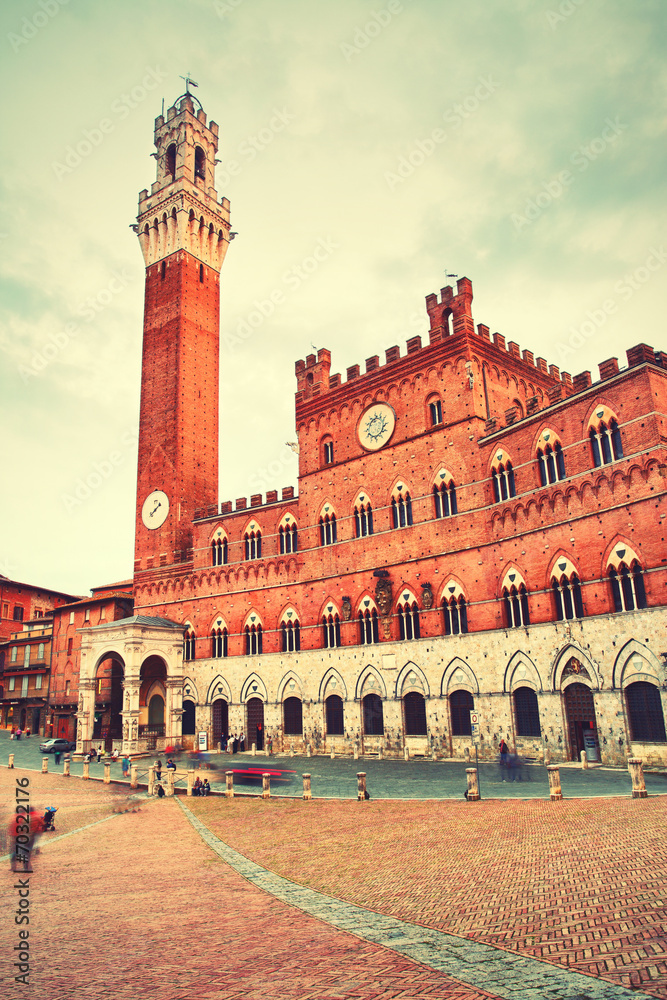 Campo Square in Siena