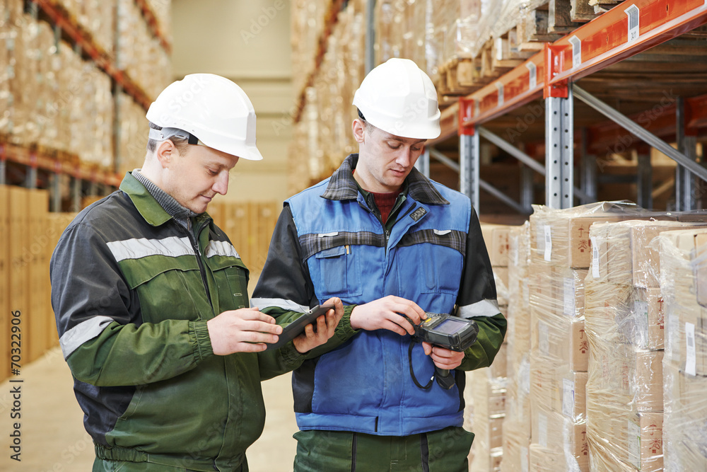 warehouse crew at work warehouse crew at work